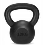 4FIZJO Kettlebell 12 Kg-os Kettlebell Labda Öntöttvas Súlyzó 4FIZJO Súlyzós Edzéshez (Żeliwny kettlebell IRONKETTLEBELL12)