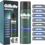 Gillette Mach3 cserefej 8+Extra Comfort gél 200ml1 (7702018610402)