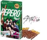 Lotte Pepero Stray Kids Mandulás Pálcika 32G (PP32G126-SK)
