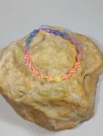 Clickitshop Martisor bratara copii din snur Neon Impletit , Handmade (400834094728910)