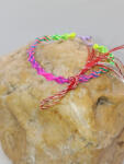 Clickitshop Martisor bratara copii din snur Neon Impletit , Handmade (40083409472891)