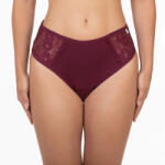 Femi. Eko Chiloti menstruali pentru adolescente, cu talie inalta, bumbac organic, berry, Bella | S
