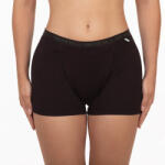 Femi. Eko Chiloti menstruali, model boxeri, reutilizabili, bumbac, negri, AllBody | XS