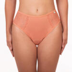Femi. Eko Chiloti menstruali din bumbac organic, margine din dantela, absorbtie ridicata, blush, Bella | 4XL