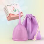 Femi. Eko Cupa menstruala pentru adolescente, marimea XS, capacitate 18 ml, violet, Safe
