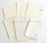 Jelöléstechnika Íves 35x50mm öntapadós címke 60db/csom