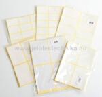 Jelöléstechnika Íves 45x70mm öntapadós címke 60db/csom