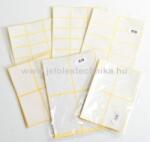 Jelöléstechnika Íves 38x56mm öntapadós címke 60db/csom