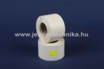 Jelöléstechnika 30x50mm PettMattWhite (műanyag) öntapadós címke, 1000db/tekercs