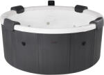 MSpa Jakuzzi, MSpa Frame Denver F-DE066W, 6 személyes, 970 l, 182 x 70 cm, masszázs funkció, LED világítás, UVC fertőtlenítés, fa hatású burkolat (8050650)