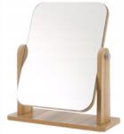 Ecarla Kozmetikai tükör, téglalap alakú, fából készült (L7BR)