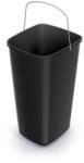 Prosperplast Coș de gunoi COMPACTA Q basic reciclat negru, volum 25l Cos de gunoi