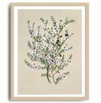  Fali poszter Nappali Finom Virágok 30x40 (Plakat obraz Kwiaty Vintage)