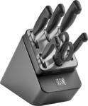 ZWILLING Bloc cu auto-ascuțire Four Star 2.0, cu 5 cuțite și foarfecă, 7 piese (1027272)
