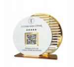  Qr Kód Google Vélemények Tábla Állvány, Névjegykártya Tartó, Logó Alátét (0323)