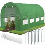 JohnGreen Fólia Alagút Kerti Üvegház 10m2 Zöldség Sátor Paradicsom 4, 5x2x2m (SDH301)