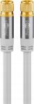 Wentronic Antennakábel F Sat 4x árnyékolt arany Hq 1m (4040849705984)