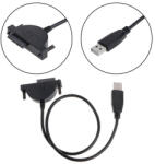 BlackBird Adapter kábel USB 3.0 to SATA 13pin (7+6), fekete (BH1508)