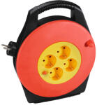 Hama 121960, Kábeldob/hosszabbító 4 Csatlakozós, 10m, Belt (00121960)