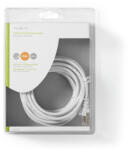 Nedis CCGB85121WT50 SF/UTP Cat5e patch kábel, RJ45, 10/100/1000 Mbit/s, hossz 5m (CCGB85121WT50) - wpower