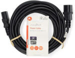 Nedis CEGL10500BK50 táp kábel IEC-320-C14 - IEC-320-C13, 3 x 1mm, hossz 5m (CEGL10500BK50) - wpower