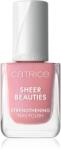 Catrice Sheer Beauties Strengthening Nail Polish körömerősítő lakk árnyalat 050 Peonies, Please! 10.5 ml