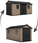 Keter Apex 7, 5 x 15 Ashwood kerti ház, padlóval