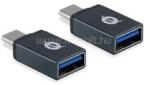 Conceptronic átalakító - DONN03G (USB-C to USB-A 3.0, fekete) (DONN03G) (DONN03G)