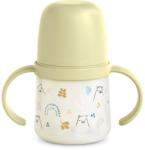 Suavinex Bear gyerekkulacs fogantyúval Green 150 ml