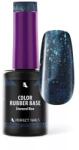 Perfect Nails Color Rubber Base Gel - Színezett Alapzselé 8ml - Diamond Blue