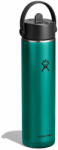 Hydro Flask 24 Oz Lightweight Wide Flex Straw Cap termosz zöld