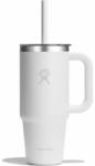 Hydro Flask All Around Travel Tumbler 24 oz (709 ml) thermo bögre fehér/szürke