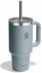 Hydro Flask 32 Oz Travel Tumbler Clear Lid thermo bögre sötétszürke