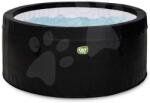 Exit Toys Piscina Leather Premium Whirpool Exit Toys 90 duze de aer rotund diametru 165 cm neagră de la 6 ani (ET35302300)