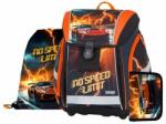  No Speed Limit autós Prémium Light anatómiai mágneszáras iskolatáska szett - OXY BAG
