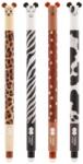 Happy Color Roller gel cu rescriere, 0.5 mm, albastru, Furry Safari, Happy Color, diverse culori HA412001US-3