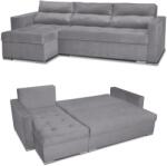  Varius Sarokkanapé Ágy Funkcióval Családi Bútorok Sarokkanapé Szürke Mon