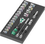 Wera Set de biČi 9721 3/8" cu clichet Zyklop 8000 B ĂŽn inserČie de spumÄ, 23 de piese (05150111001)