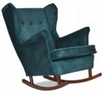  Ari Skandináv Hintaszék Family Furniture Sötét Türkizkék Zöld