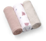 BabyOno Super Soft muszlin pelenkák, 3 db, szürke, 70 x 70 cm