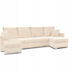  Bonito Big Sarokkanapé Ágy Funkcióval Családi Bútorok Bézs Kordbársony