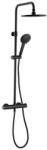 Wirquin Coloana de dus cu baterie termostatata Wirquin Roma Comfort finisaj negru mat (60722893)