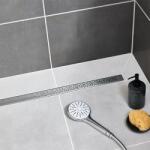 WIRQUIN Set rigola dus plus capac Wirquin Venisio Soda finisaj inox 90 cm (30723953)