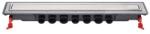 WIRQUIN Set rigola dus plus capac Wirquin Venisio Expert finisaj inox 80 cm (30723959)