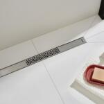 WIRQUIN Set rigola dus plus capac Wirquin So Line finisaj inox 50 cm (30724326)