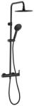 Wirquin Coloana de dus cu baterie monocomanda Wirquin Roma Touch finisaj negru mat (60722892)