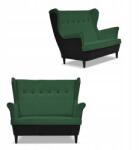  Ari Duo Skandináv Szárnyas Kanapé Family Furniture Fekete És Zöld