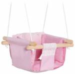 Art Gyerekhinta, textil/fa, rózsaszín, 40x40x180 cm
