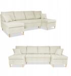  Wigo Big Sarokkanapé Ágy Alvási Funkcióval Családi Bútorok Bézs Velúr