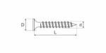 MC FIX Комплект винтове за поцинкована дървесина Mc Fix 3.035MM